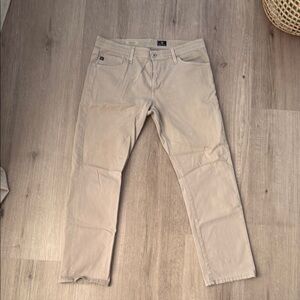 AG khaki the graduate pants